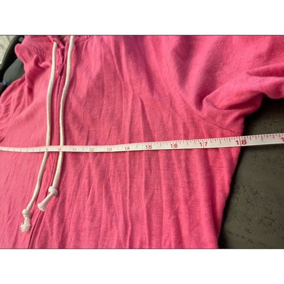 Gap Lightweight Zip Hoodie-Rolled up Sleeves - Sz M - Picture 7 of 10